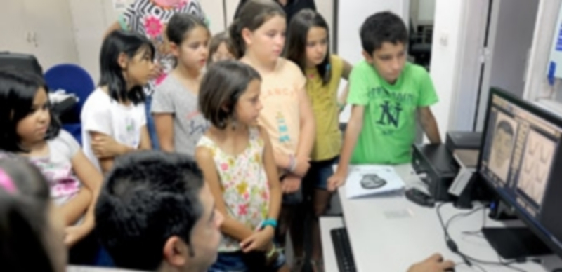 Los pequeños “policías” 1 Los niños acabaron alucinados tras ver como trabaja la Policía Nacional