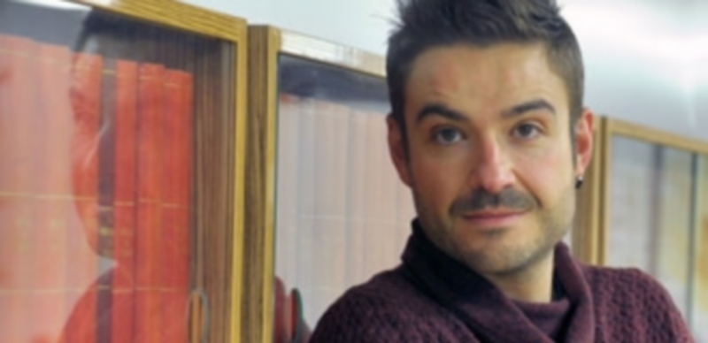 Daniel López confía en el voto de los segovianos para llegar a representar a Podemos en el Congreso. / KAMARERO