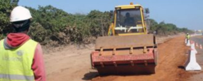 Las obras en el país africano tienen como objetivo mejorar las comunicaciones./ El Adelantado