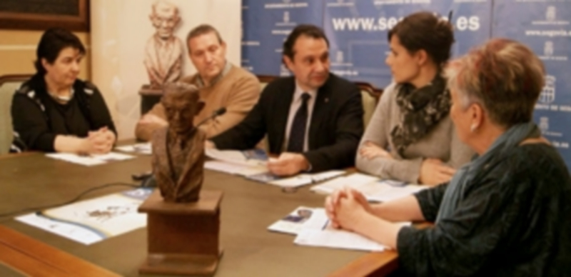 Los representantes de la Ronda y las instituciones colaboradoras