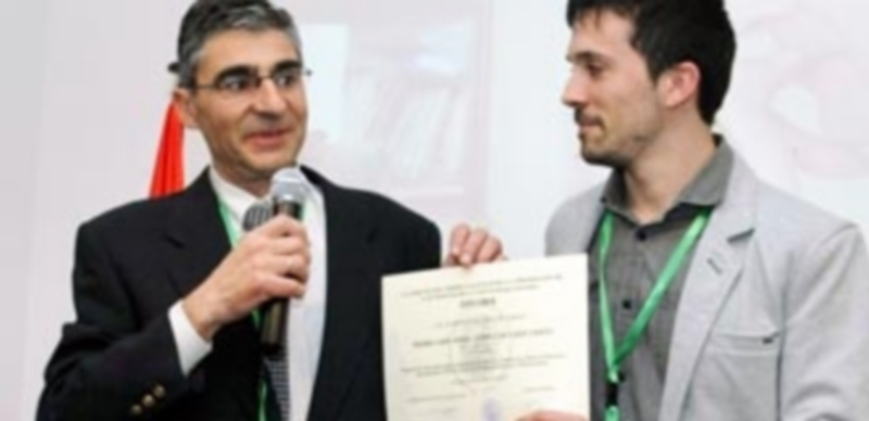 Un momento de la entrega del premio entregado el año pasado en el Palacio de Quintanar. / Juan Martín