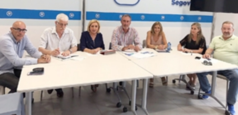 El PP de Segovia establece las líneas de trabajo con el nuevo organigrama 1 Paloma Sanz