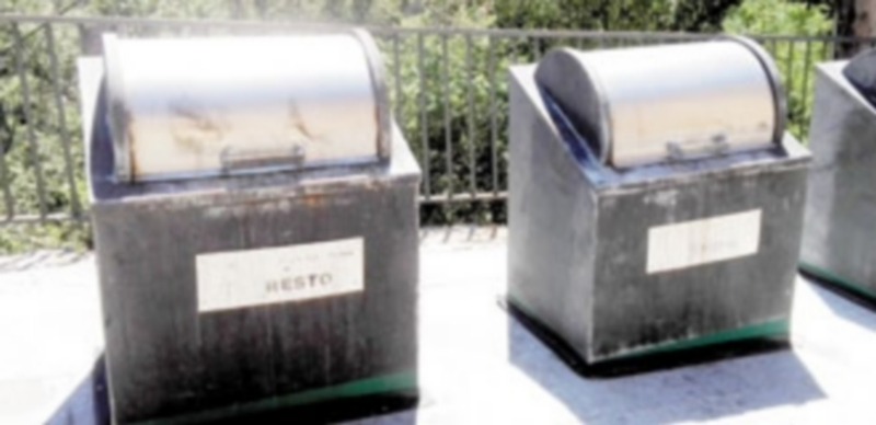 La limpieza de algunos contenedores no es la adecuada. / El Adelantado