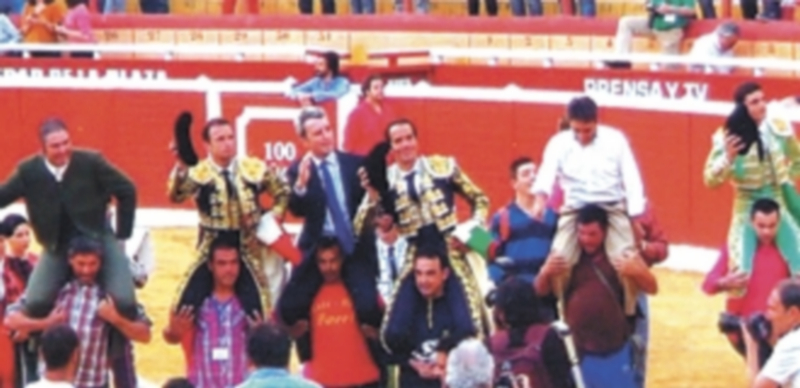 Éxito grande el pasado día 19 en Cieza. Ortega Cano