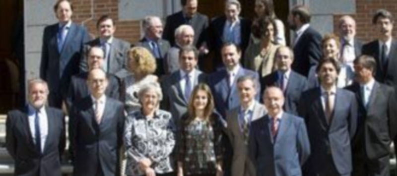 La Princesa de Asturias recibió el pasado año en audiencia oficial a los ganadores de la XXVI edición. / Kamarero