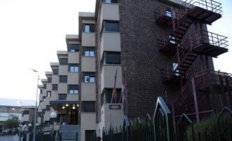 El edificio de la residencia segoviana