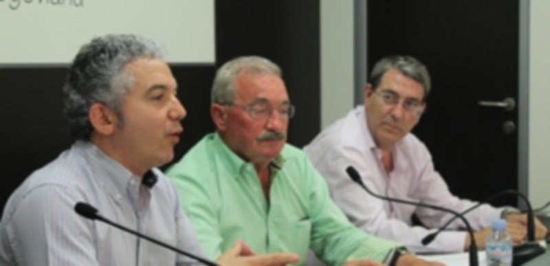 Pedro Palomo (izqd.)