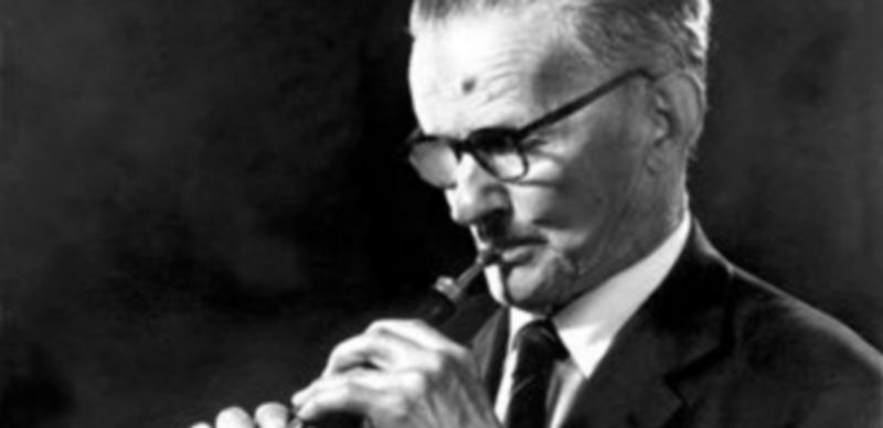 Detalle de un retrato de Agapito Marazuela realizado por José María Heredero. / E. A.