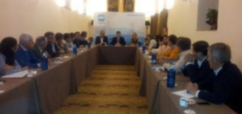 El Partido Popular constituye su Consejo de Política Local 1 Un momento de la reunión en la que quedó constituido el Consejo de Política Local del PP. / El Adelantado