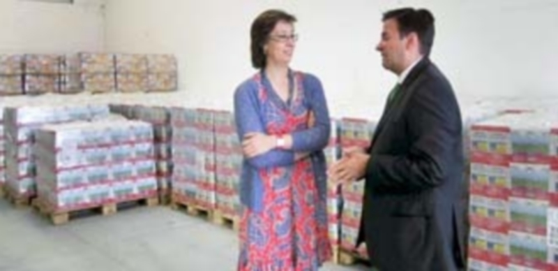Un total de 7.181 segovianos recibirá alimentos del Plan de Ayuda estatal 1 La subdelegada del Gobierno
