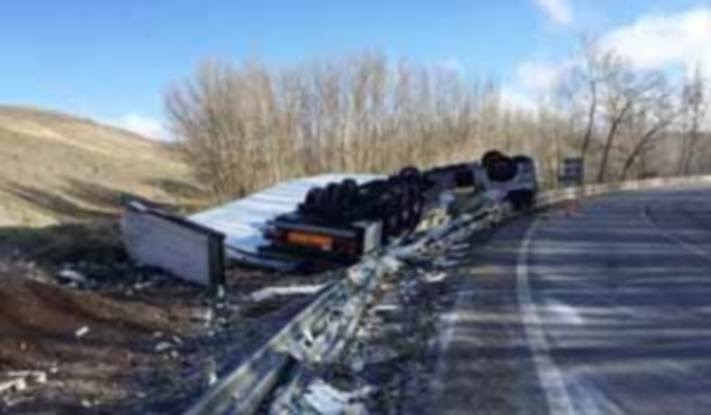 Uno de los accidentes ocurridos en el primer semestre del año. / el adelantado