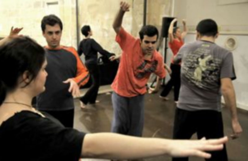 Los alumnos de uno de los grupos del Taller