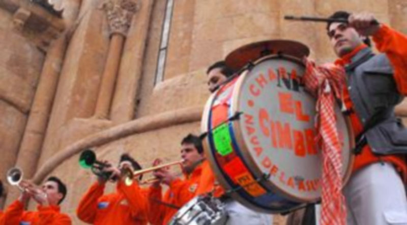 Imagen de archivo de uno de los grupos participantes en el encuentro del año pasado. / Alberto Benavente