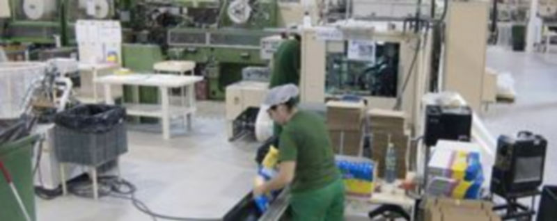 La empresa radicada en Valverde del Majano dedica su actividad a la fabricación de productos higiénicos. / Juan Martín