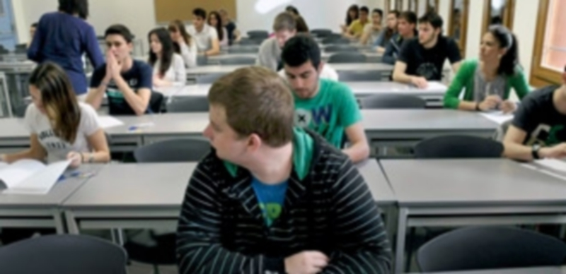 La convocatoria de junio congrega anualmente a unos 600 estudiantes. / E.A.