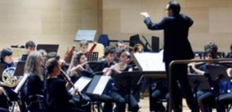Los miembros de la Banda Sinfónica Tierra de Segovia