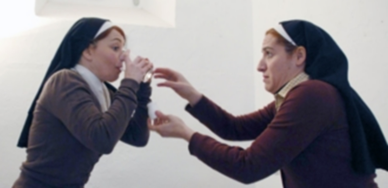 Una de las micro-obras puesta en escena el pasado mes de marzo en La Cárcel. / J. MARTÍN