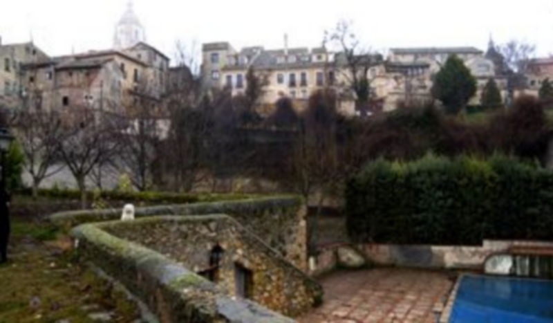 Imagen del interior de la finca en la que se ubicará el Museo de la Fundación MER