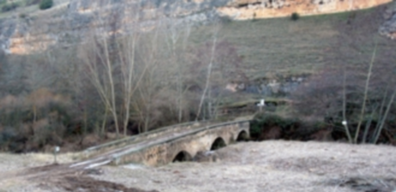 Imagen de la zona en la que los caminantes encontraron los restos humanos