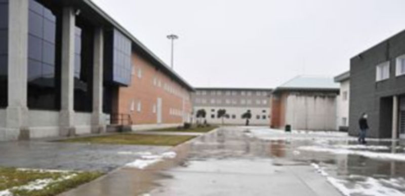 Patio central del centro penitenciario de Segovia