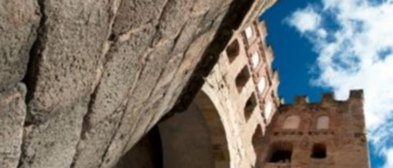 Las obras en el arco del Socorro obligarán a cortar el tráfico hasta el próximo 6 de septiembre. / Kamarero