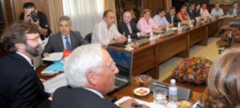 Imagen del Consejo de Administración de Caja Segovia
