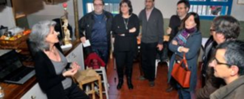 Segovianos interesados en la posibilidad de intercambiar sus casas asistieron a la reunión de ayer. / Kamarero