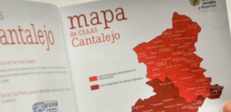 La guía incluye un mapa de cada uno de los CEAAS. / Kamarero