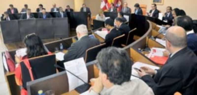 La corporación provincial al completo votó a favor de las entidades locales menores. / Kamarero