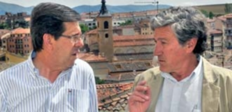 Jesús Postigo (PP) y Luis Peñalosa (IU)