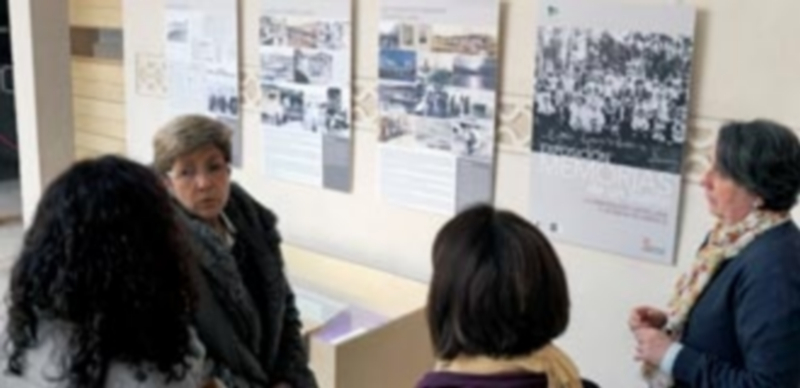 La exposición se estructura en 60 paneles