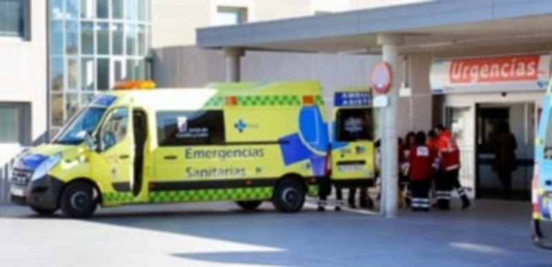 Entrada al servicio de Urgencias del Hospital de Segovia. / Kamarero