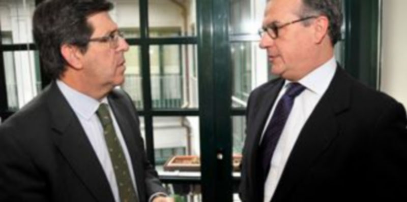 Jesús Postigo (izquierda) y Manuel Romero