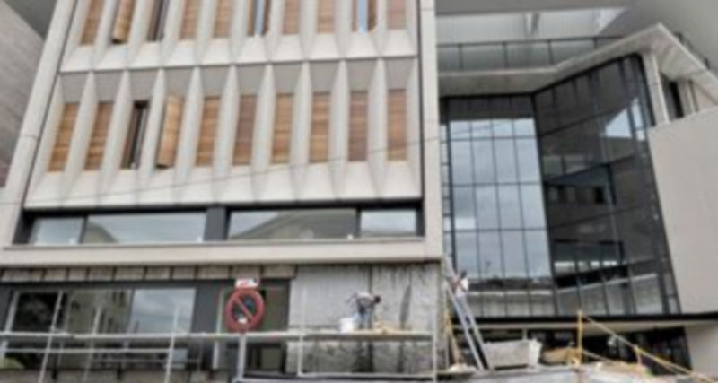 La primera fase de las obras de construcción del nuevo campus están prácticamente terminadas. / Kamarero