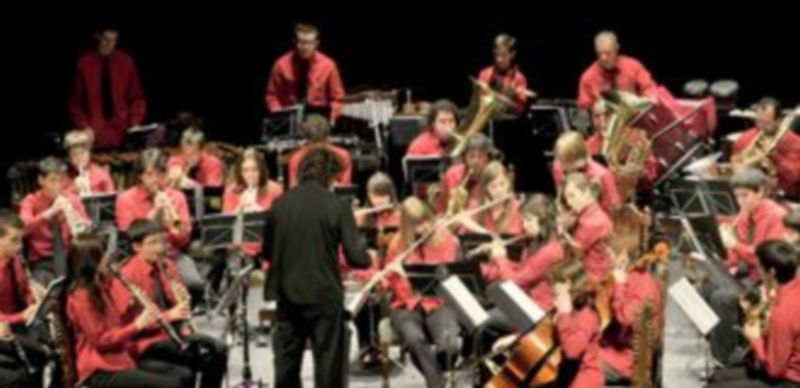 La banda Alborada Musical en Cantalejo en la actuación que ofreció en la edición anterior del ciclo de conciertos. / Kamarero