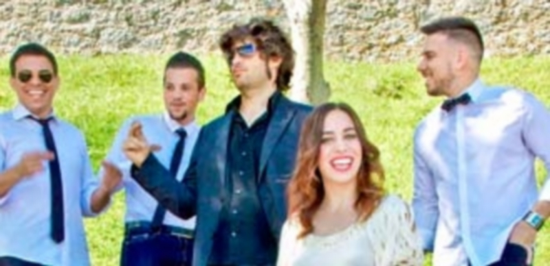 Imagen grupal del quinteto ‘Adriana Blu & The Sugars’. / el adelantado