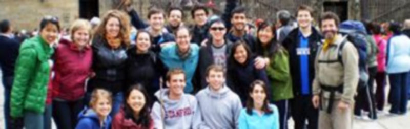 Imagen de los estudiantes de ambos centros universitarios