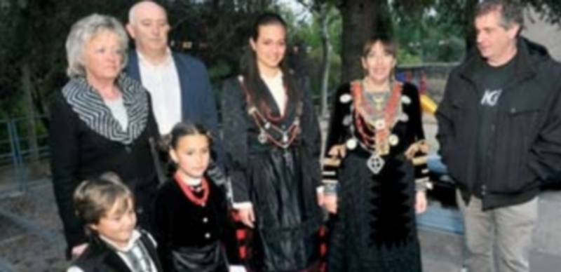 Blanca Valverde recibió el nombramiento de Romera de Honor 2014 del Barrio de San Marcos de Segovia capital. /KAMARERO