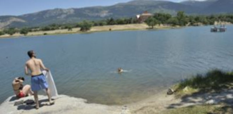 El envalse segoviano del Pontón Alto