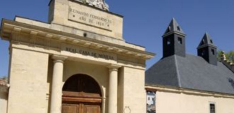 Imagen del acceso principal a la Casa de la Moneda. / Alberto Benavente