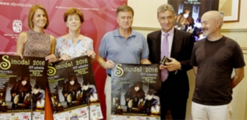 El programa del Sinodal 2016 fue presentado en la sede de la Diputación provincial en la mañana de ayer. / nerea llorente