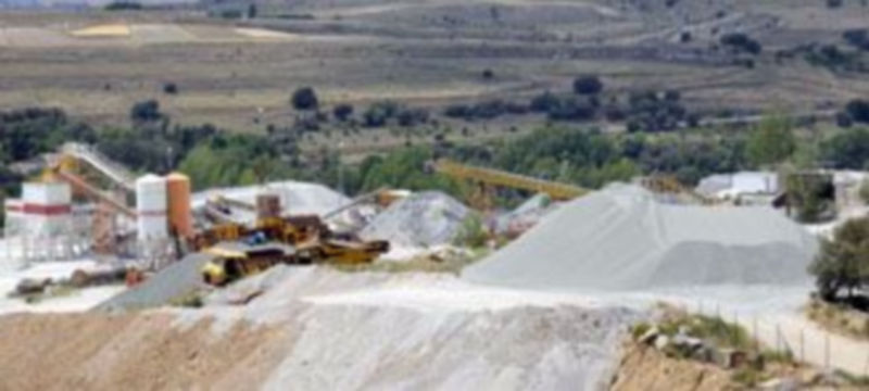 Explotación de áridos en la provincia de Segovia