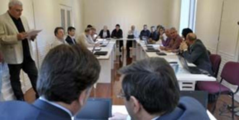 Vázquez (izq) y José Luis San Merino (der.)