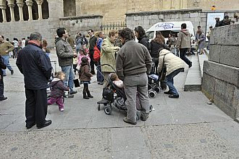 Un grupo de padres segovianos