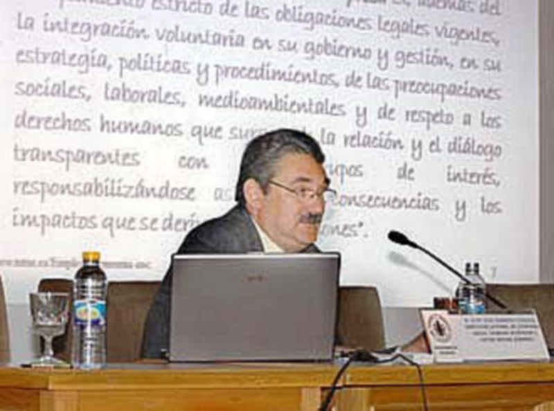 El director general de Economía Social de la Junta