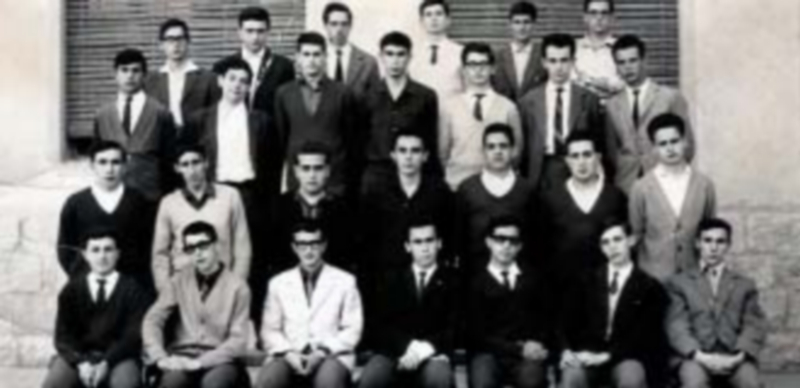 Alumnos externos del curso Preuniversitario/64 del Claret. / El Adelantado