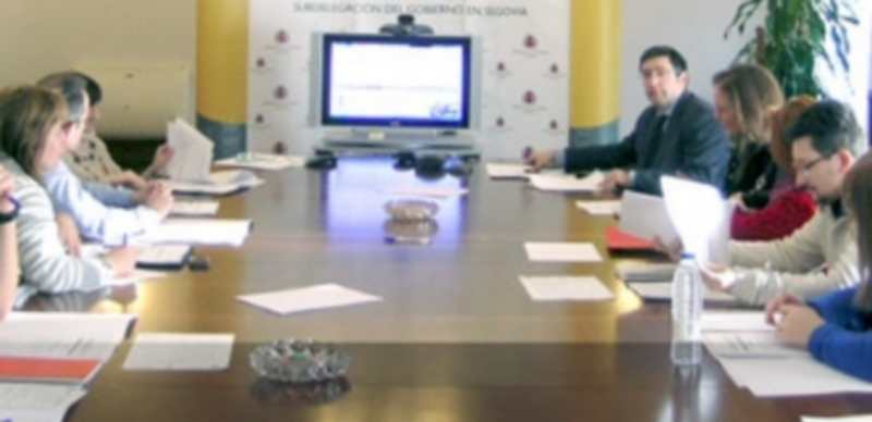 Un momento de la sesión informativa celebrada en la Subdelegación. / E. A.