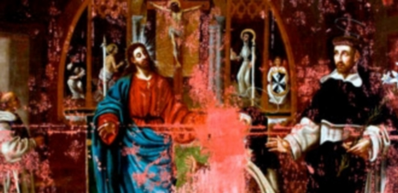 Lienzo de ‘El éxtasis de Santa Teresa en la Cueva de Santo Domingo de Guzmán’. / El Adelantado