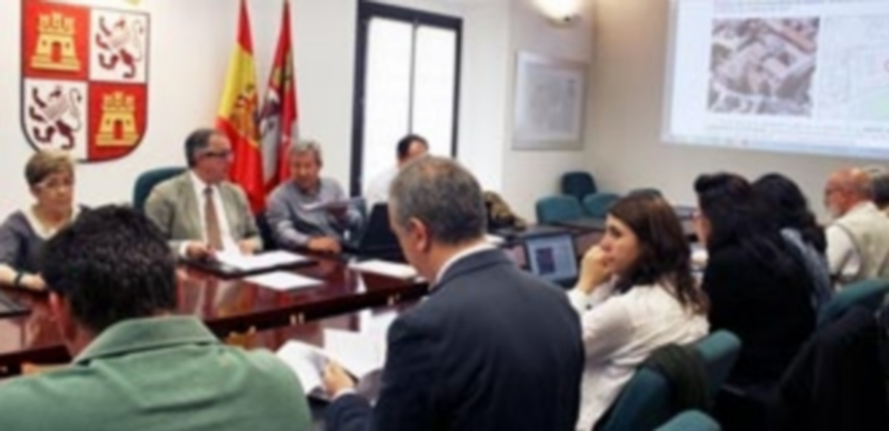 Un momento de la Comisión Territorial de Patrimonio celebrada en la mañana de ayer. / El Adelantado