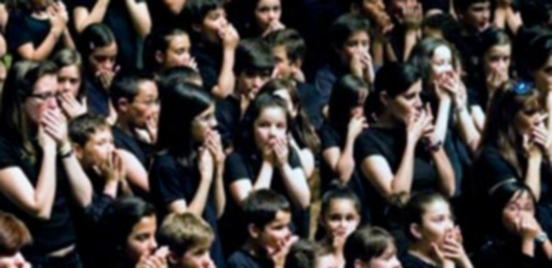 Miles de niños participan cada año en este proyecto. En la imagen